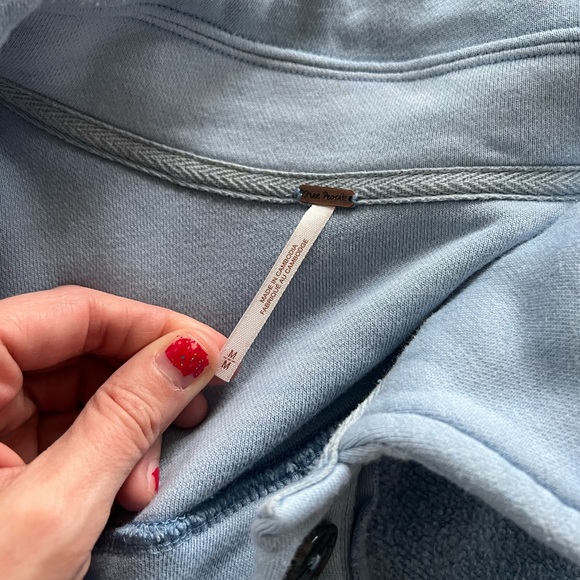 Blue Free People Ruby jacket - Picture 2 of 4